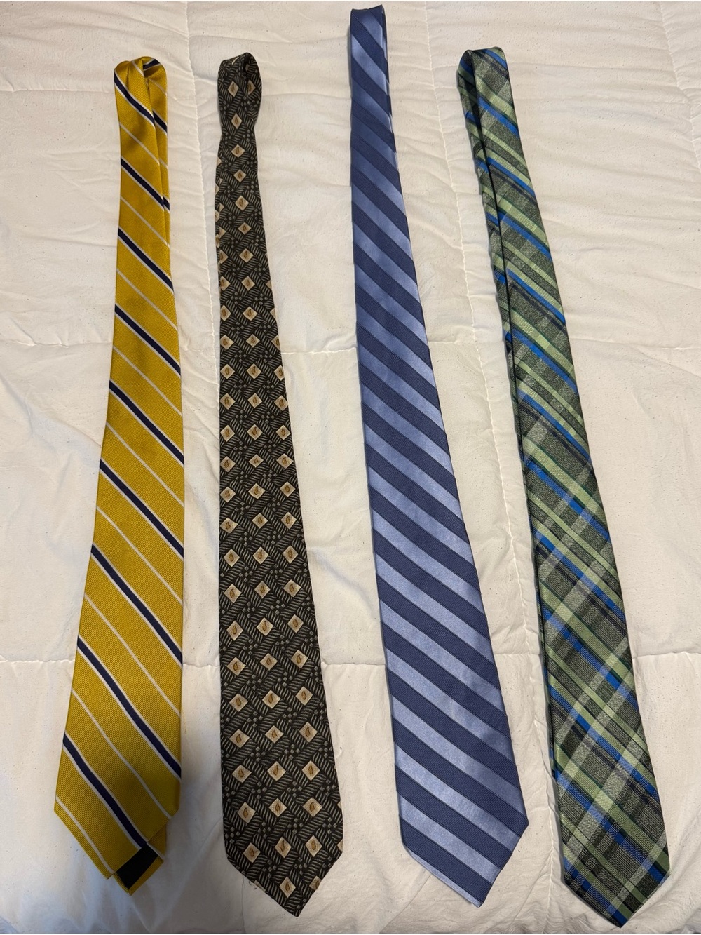 Men’s Dress Tie Bundle x4 Lauren Ralph Lauren GAP Perry Ellis Portfolio